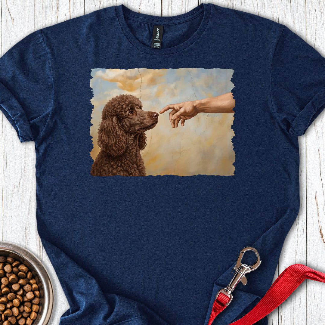 Standard Poodle Creation Chocolate — Navy