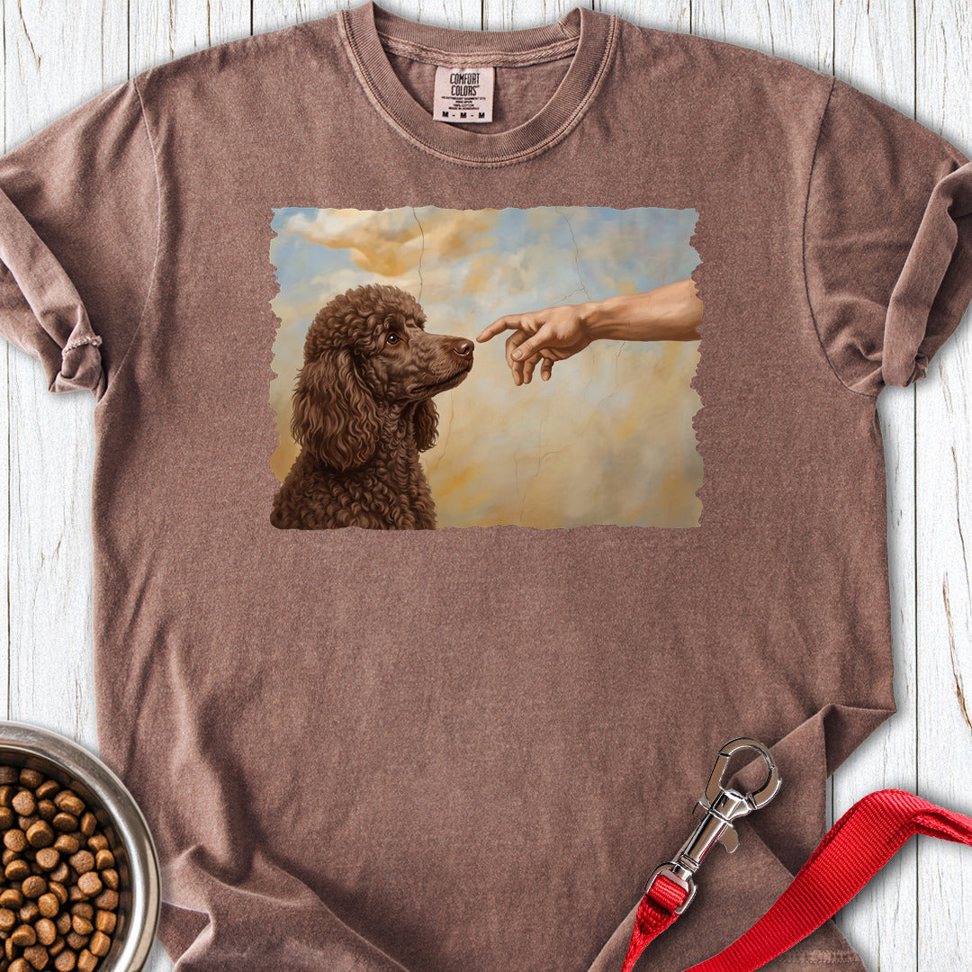 Standard Poodle Creation Chocolate Premium Tee — Espresso