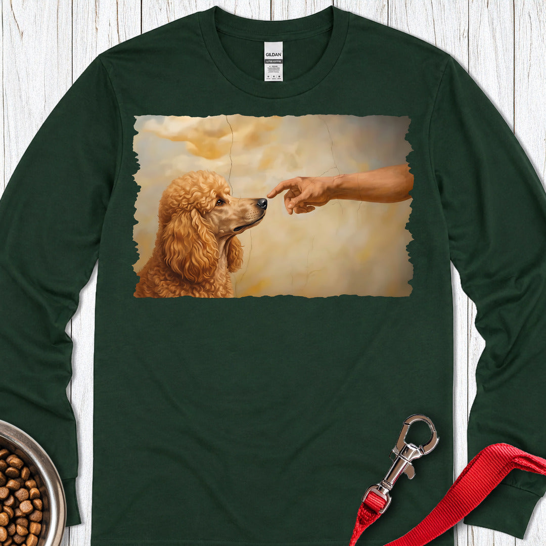 Standard Poodle Creation Long Sleeve Forest Green