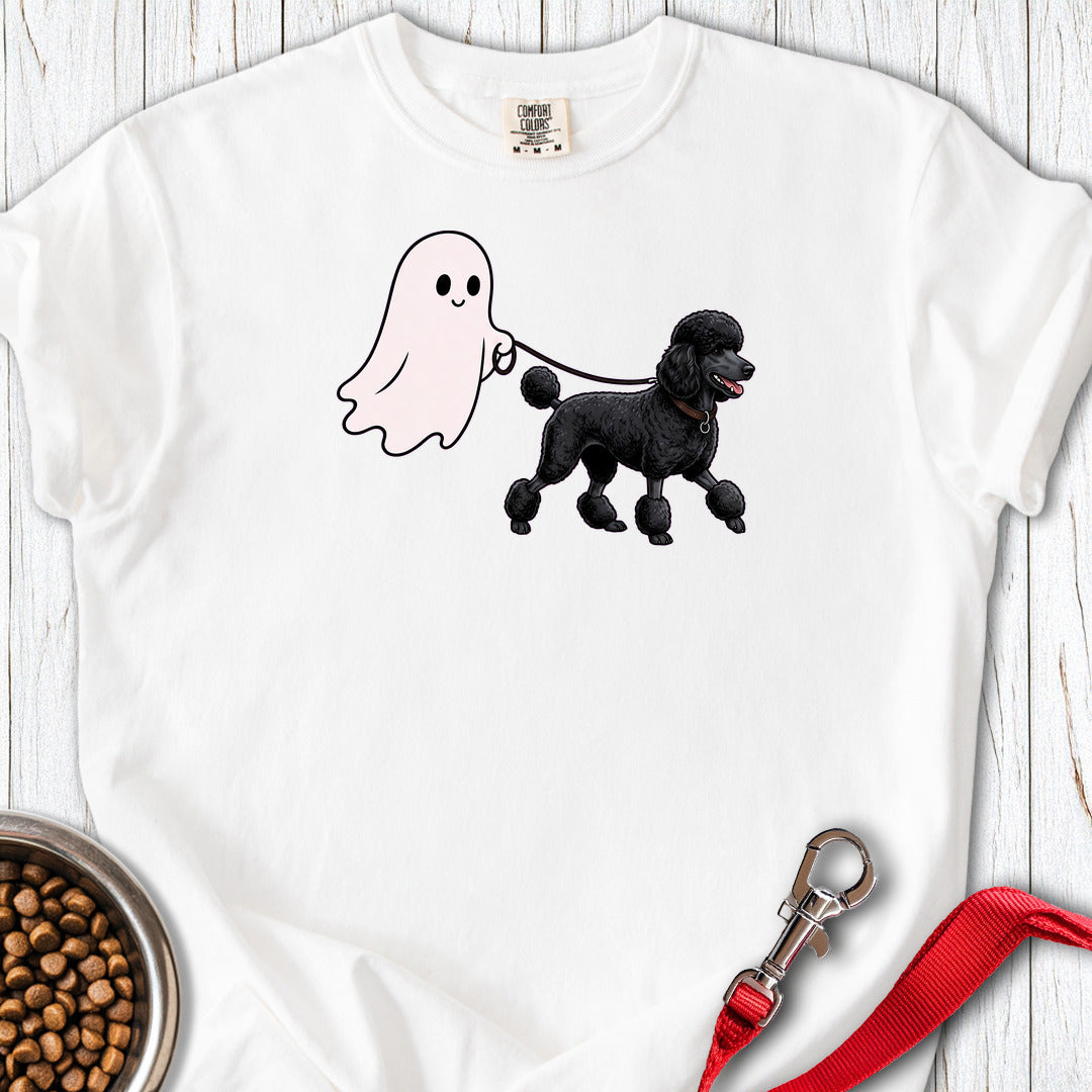 Standard Poodle Ghost Walk 2 Premium Tee — White
