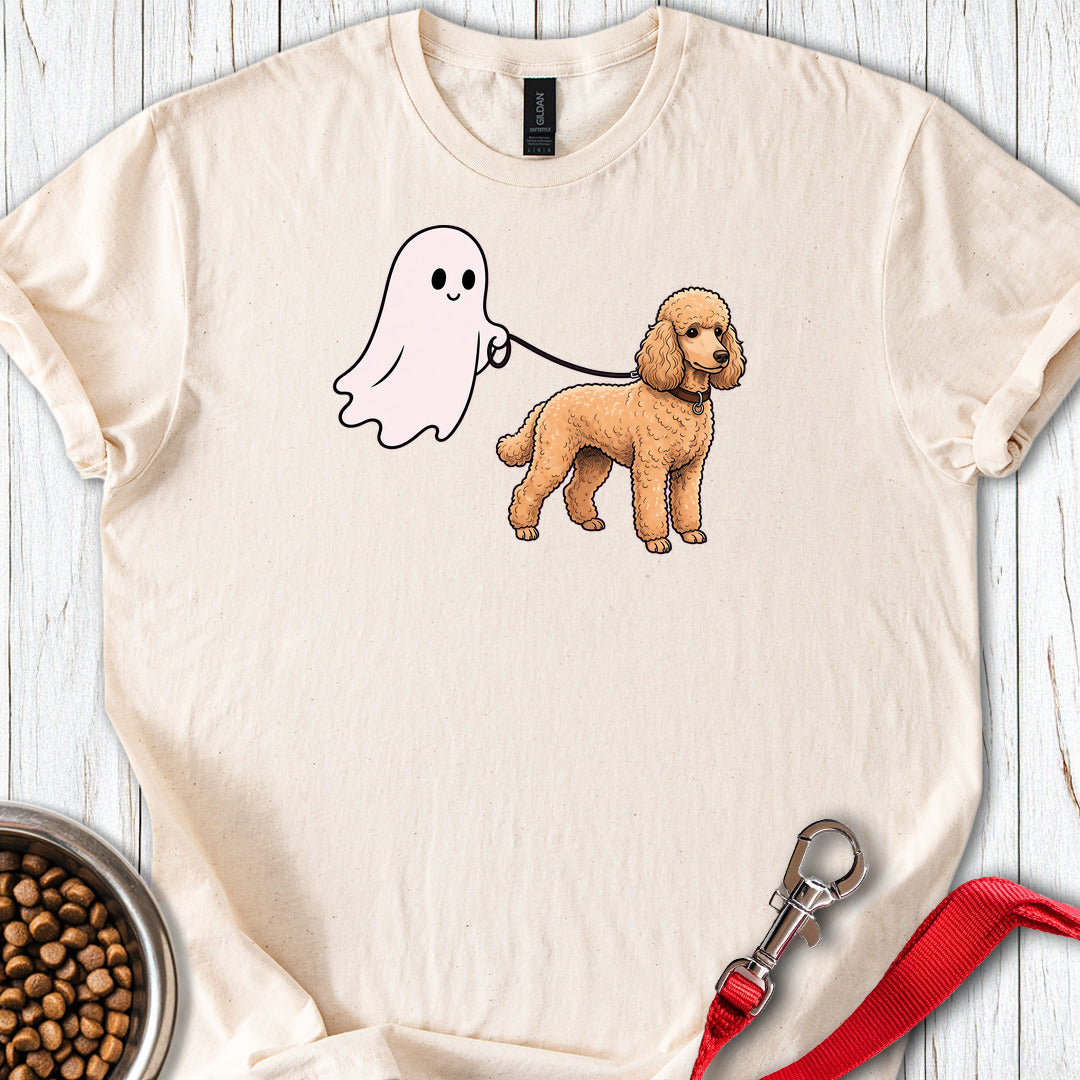 Standard Poodle Ghost Walk Apricot — Natural