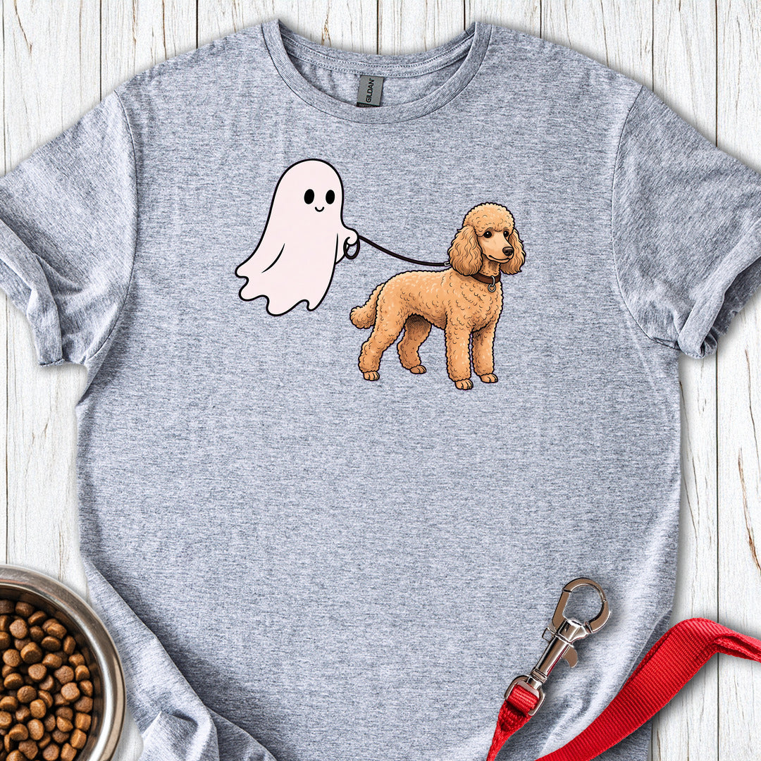 Standard Poodle Ghost Walk Apricot — Sport Grey