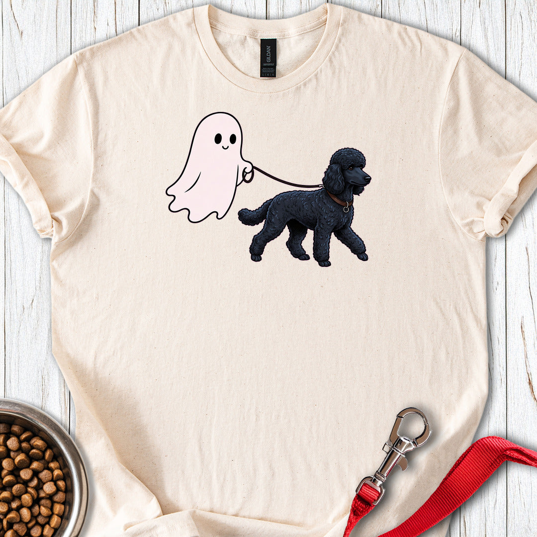 Standard Poodle Ghost Walk Black — Natural