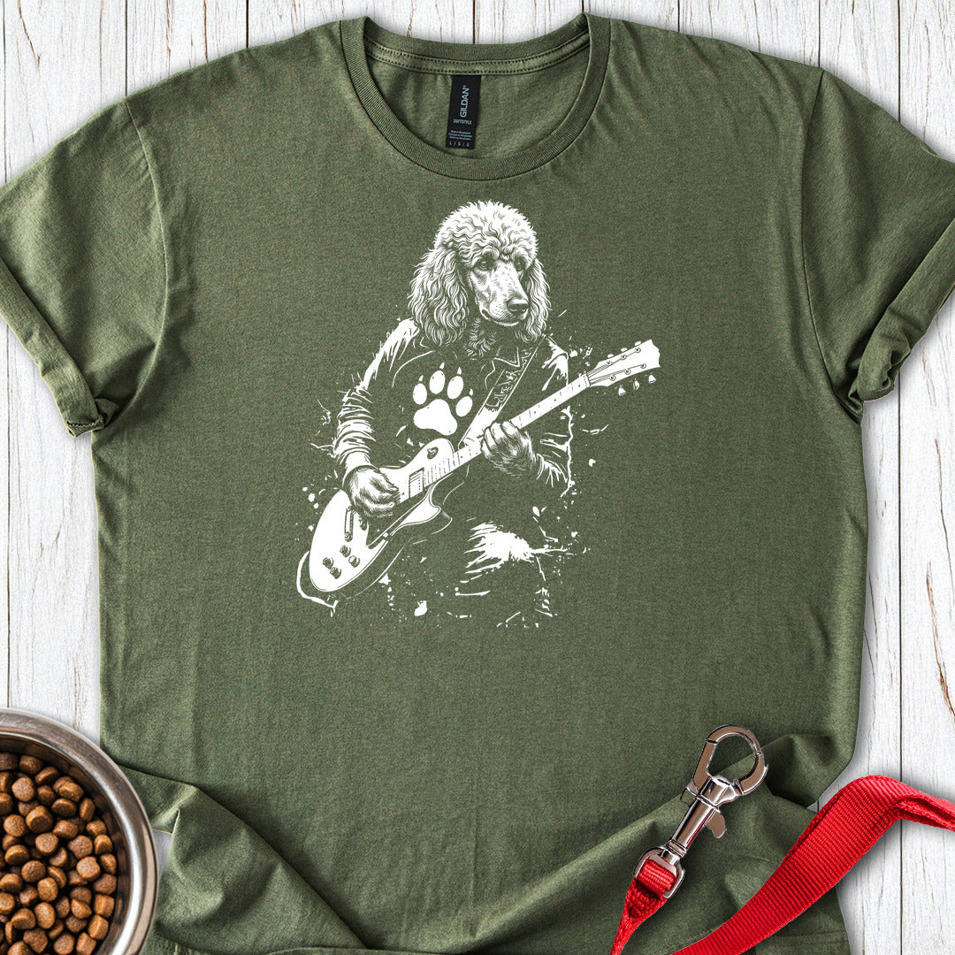 Standard Poodle Guitar Military Green