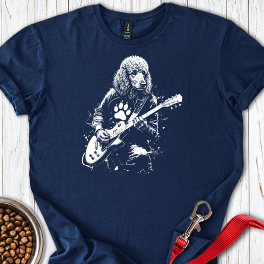 Standard Poodle Guitar — Navy