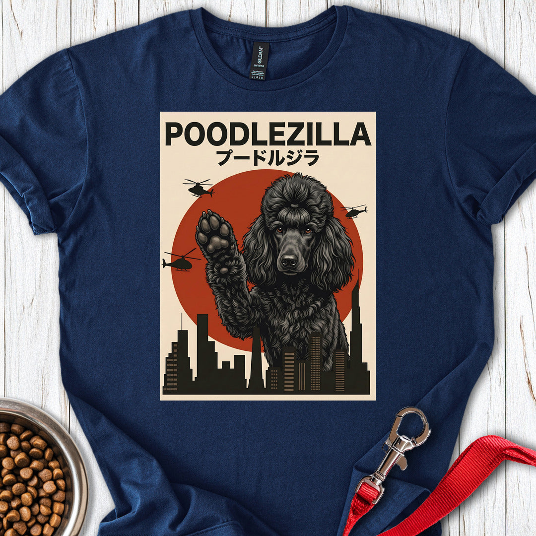 Standard Poodle Poodlezilla — Navy