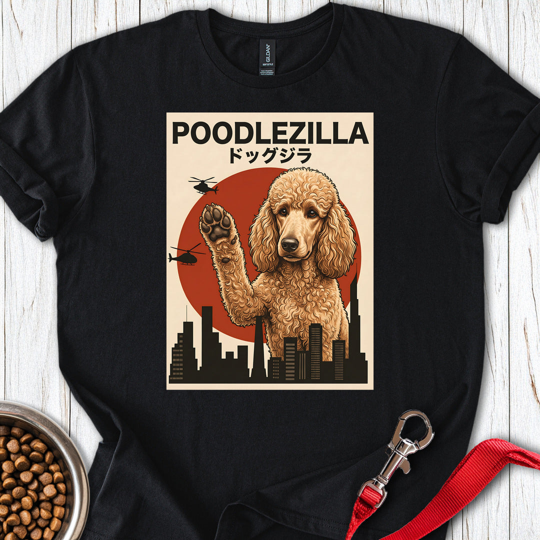 Standard Poodle Poodlezilla Apricot Black