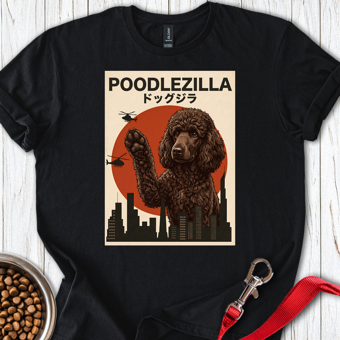 Standard Poodle Poodlezilla Chocolate — Black