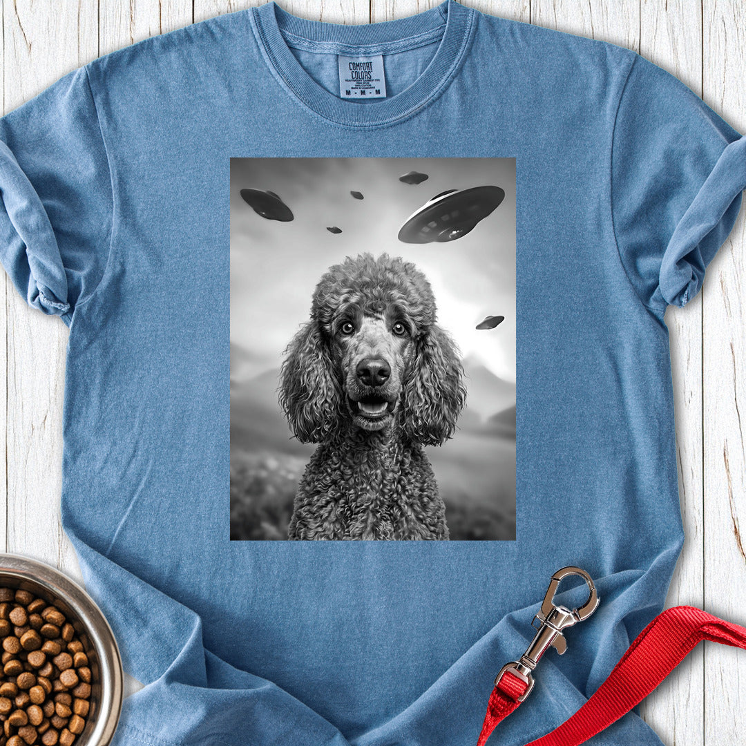 Standard Poodle UFO Premium Tee — Blue Jean