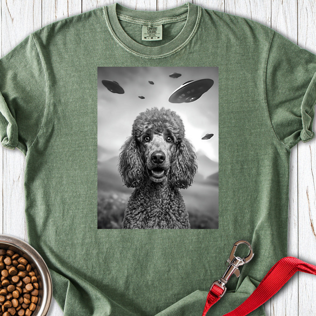 Standard Poodle UFO Premium Tee — Moss