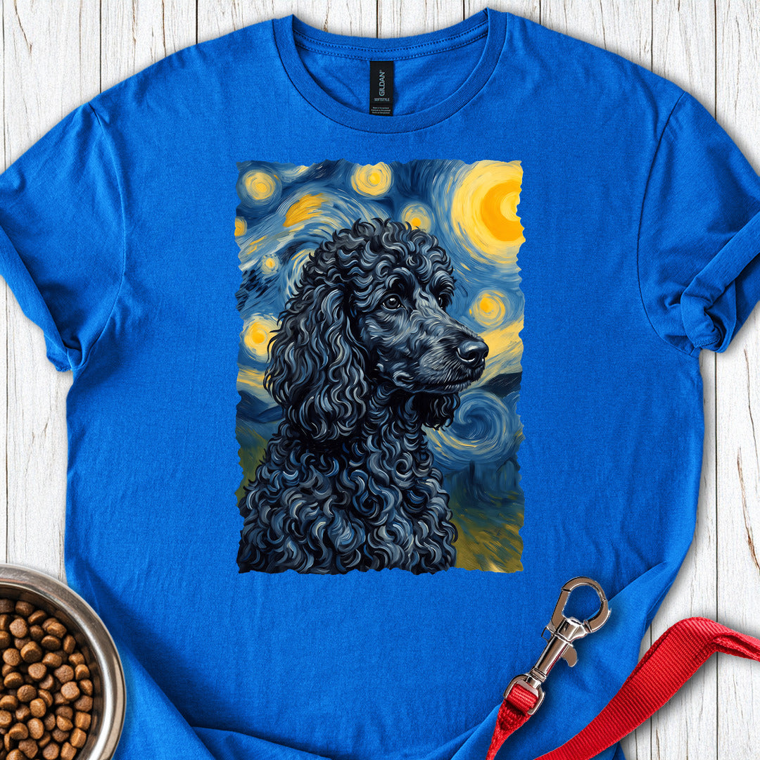 Standard Poodle Van Gogh Black — Royal