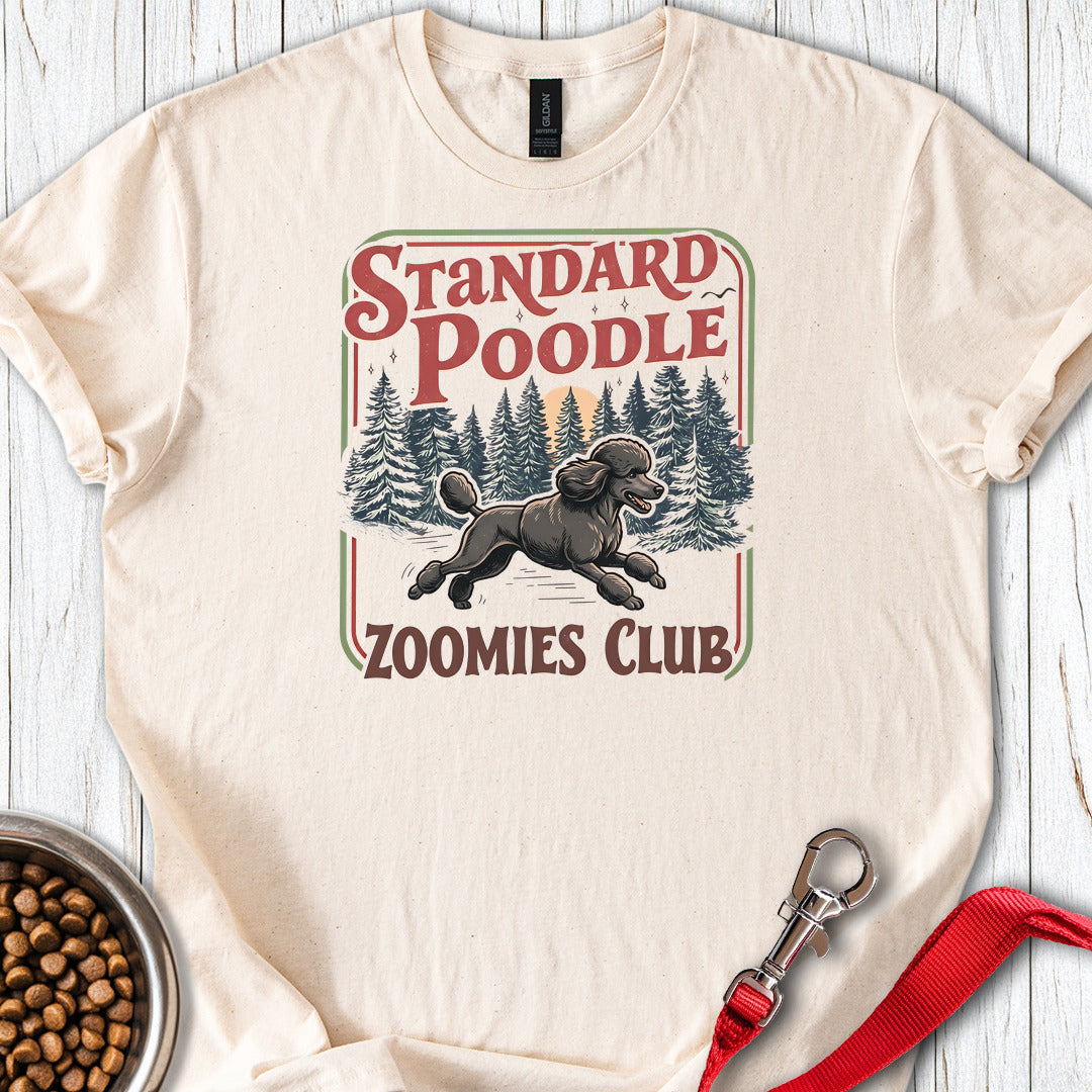 Standard Poodle Zoomies Club 2 — Natural