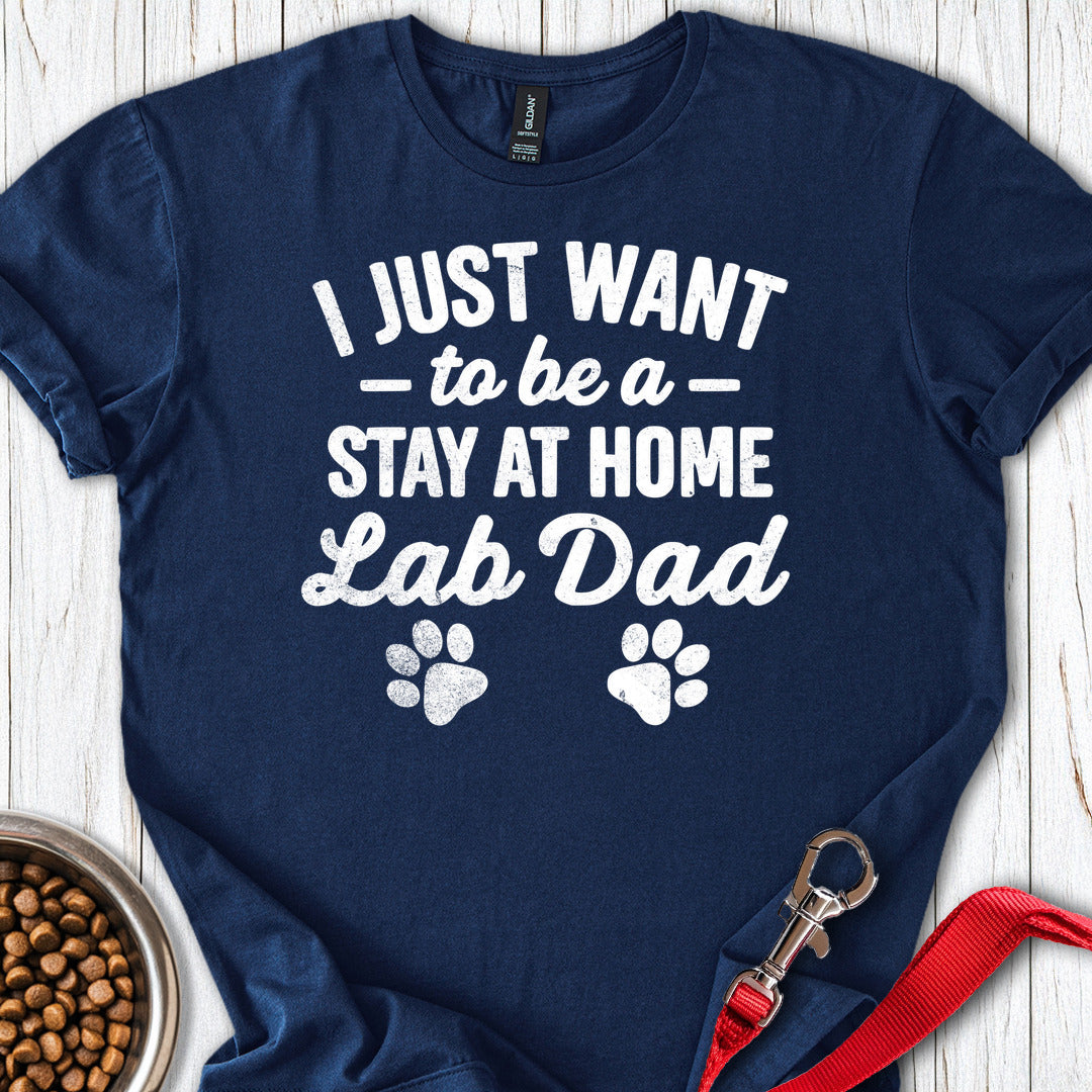 Stay at Home Lab Dad Navy