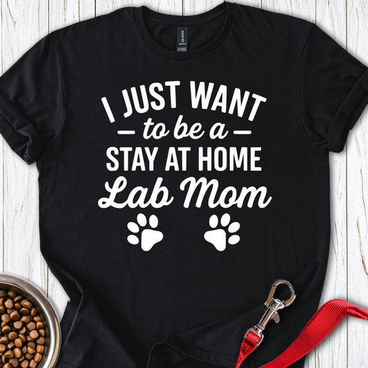 Stay at Home Lab Mom Black