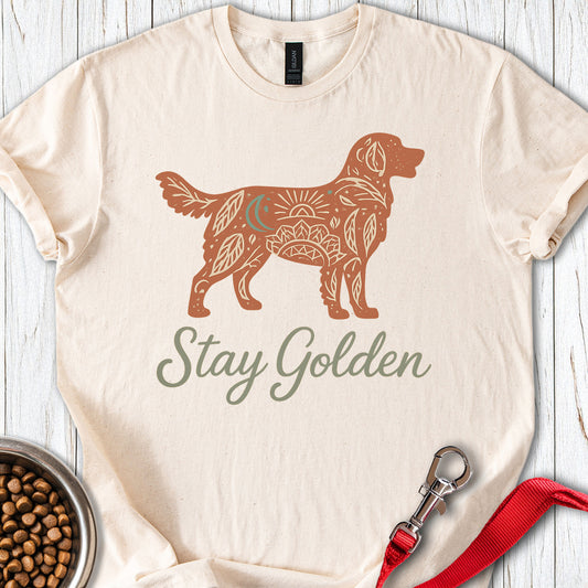 Stay Golden Retriever Natural