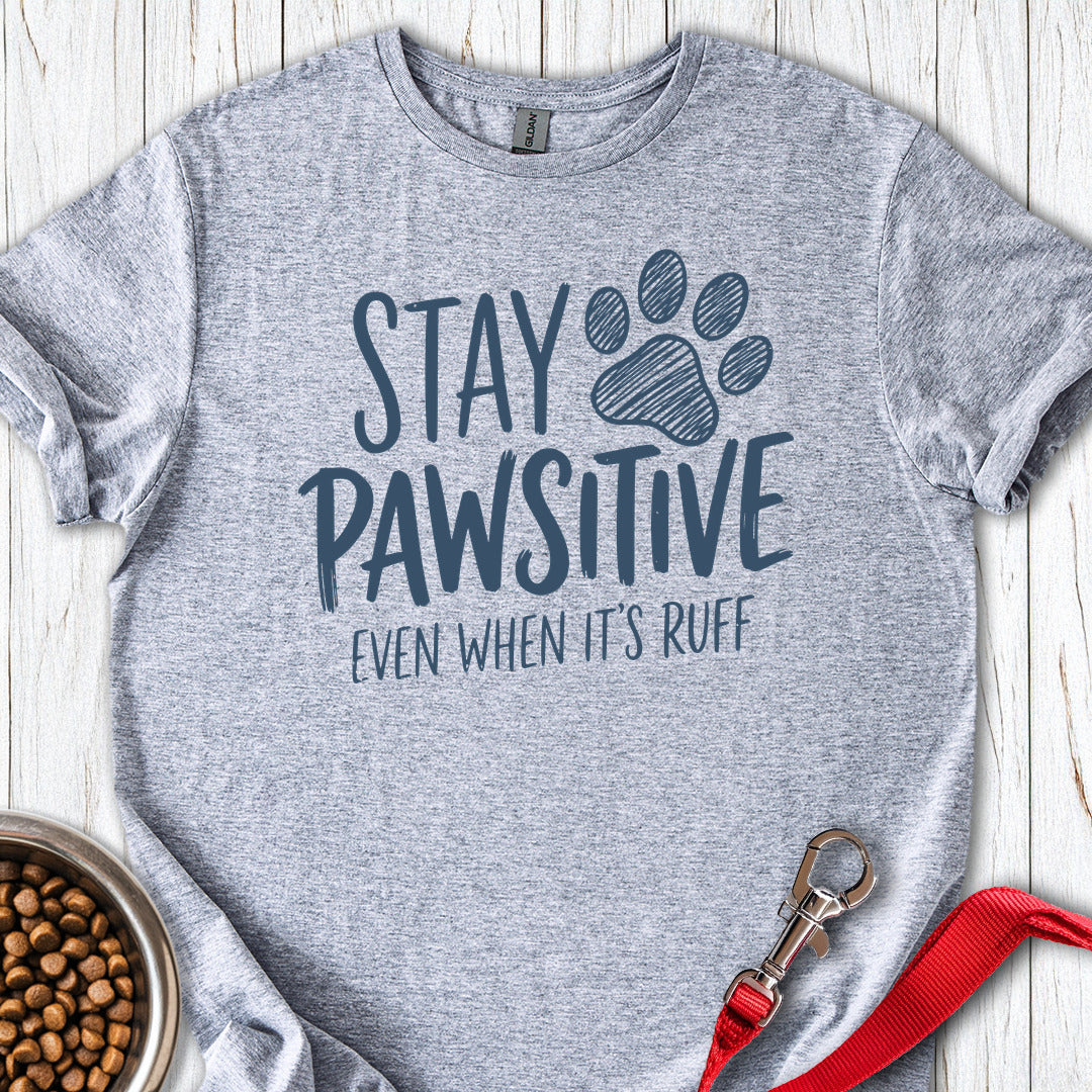 Stay Pawsitive Sport Grey