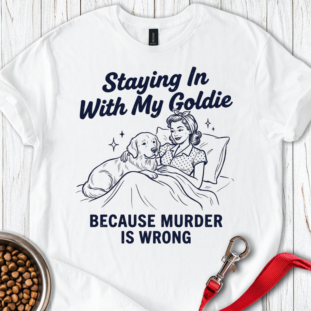 Staying In With My Goldie White