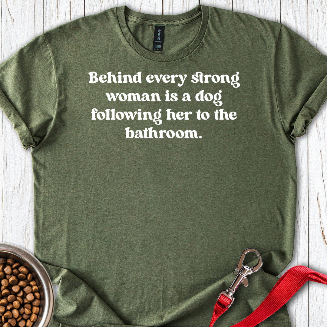 Strong Dog Woman Military Green