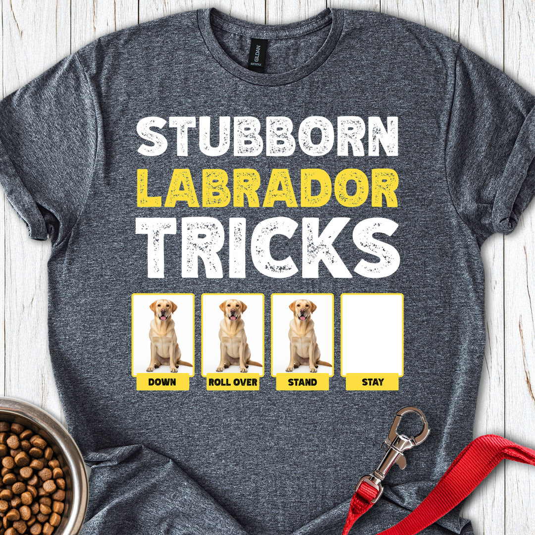 Stubborn Labrador Tricks Dark Heather