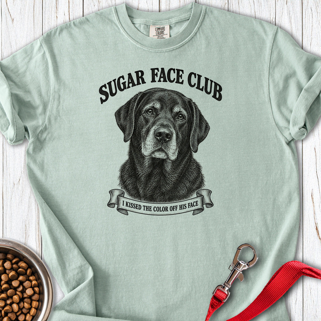 Sugar Face Labrador Boy Premium Tee — Bay
