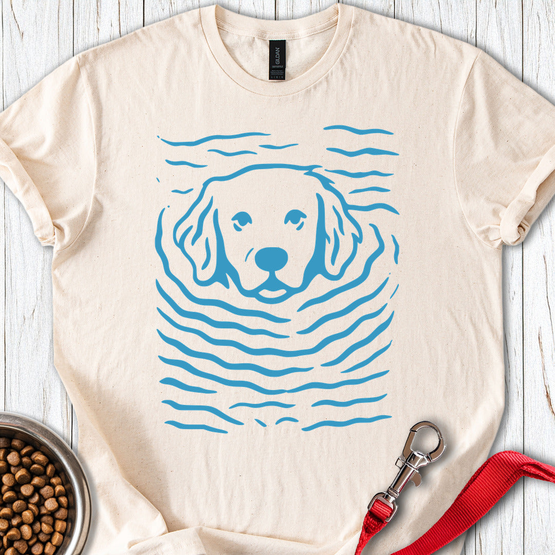 Swimming Golden Retriever Natural