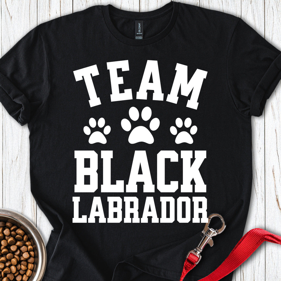 Team Black Labrador Black