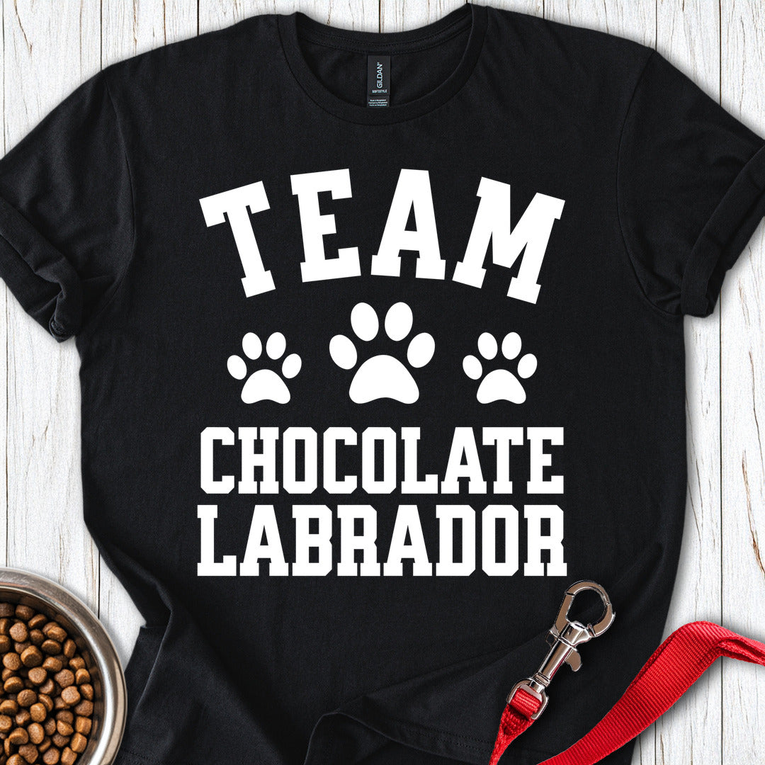 Team Chocolate Labrador Black
