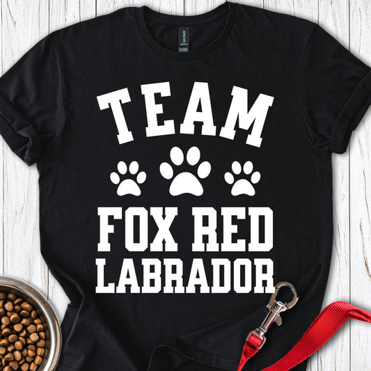 Team Fox Red Labrador Black