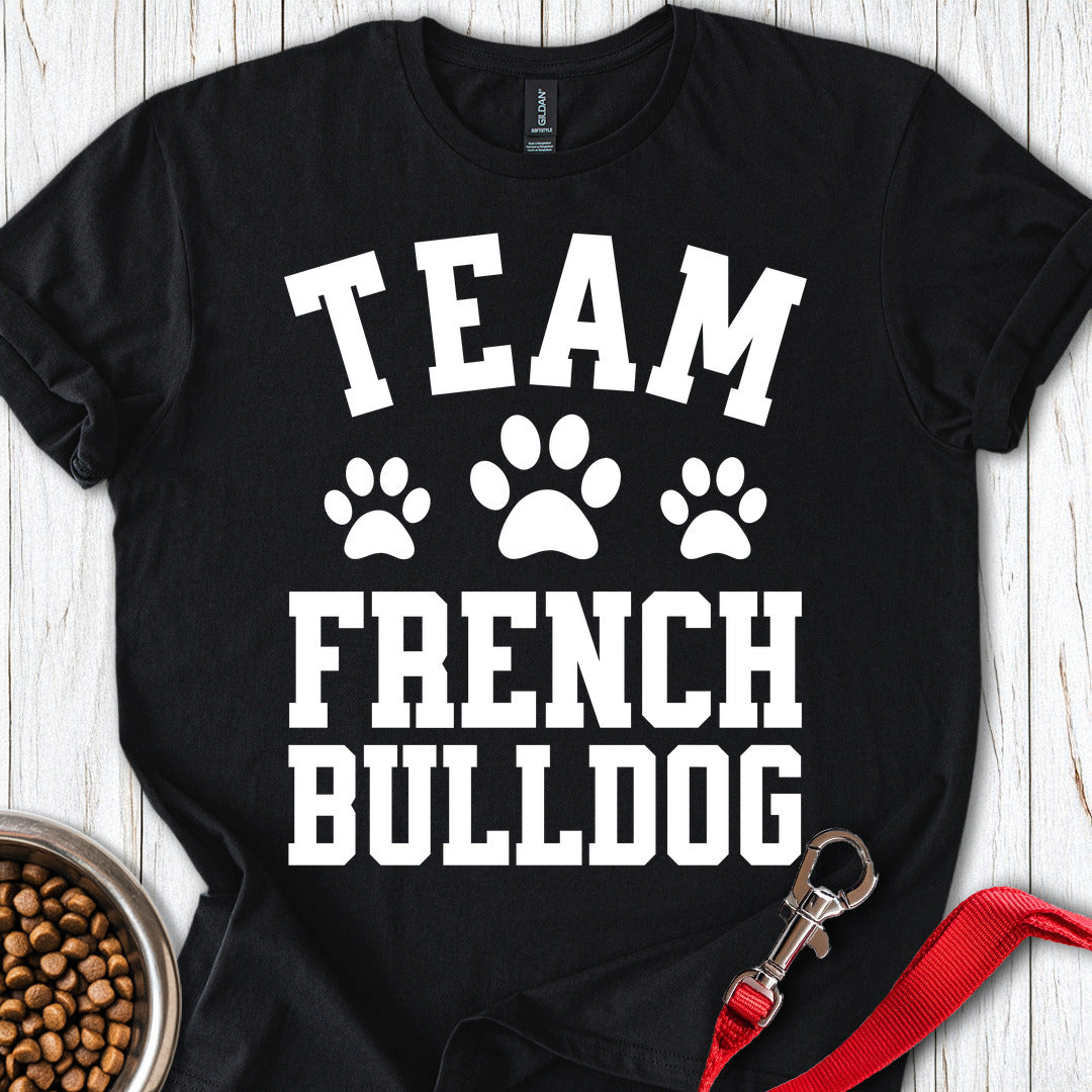 Team French Bulldog Black