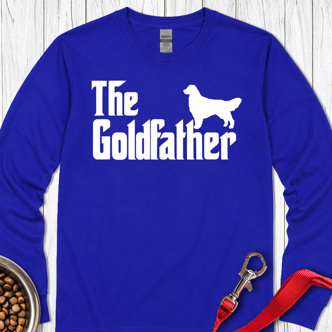 The Goldfather Golden Retriever Long Sleeve — Royal