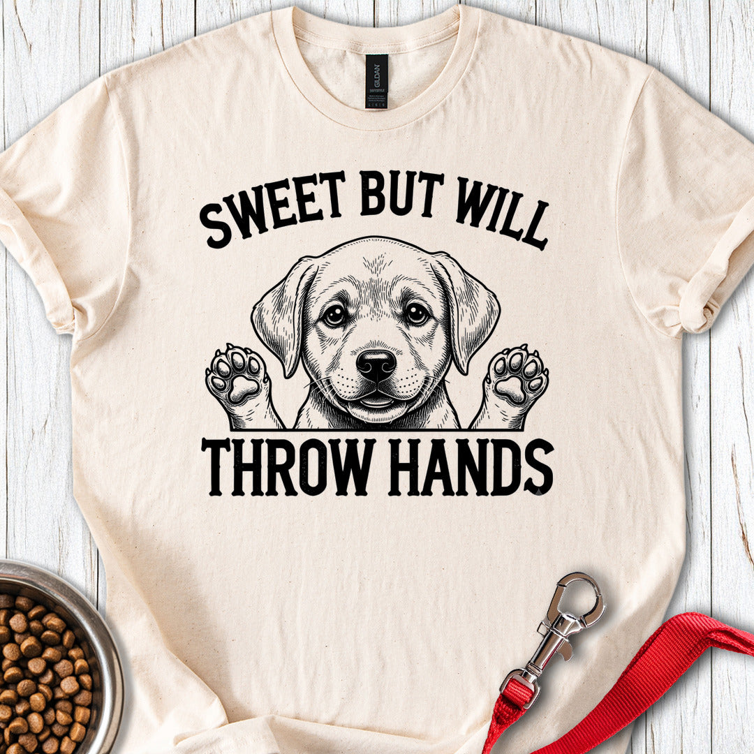 Throw Hands Labrador Natural