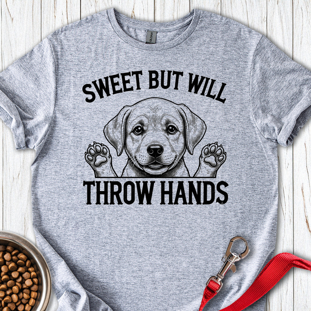Throw Hands Labrador Sport Grey