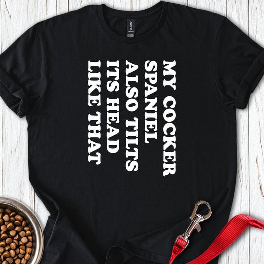 Tilt Cocker Spaniel Black