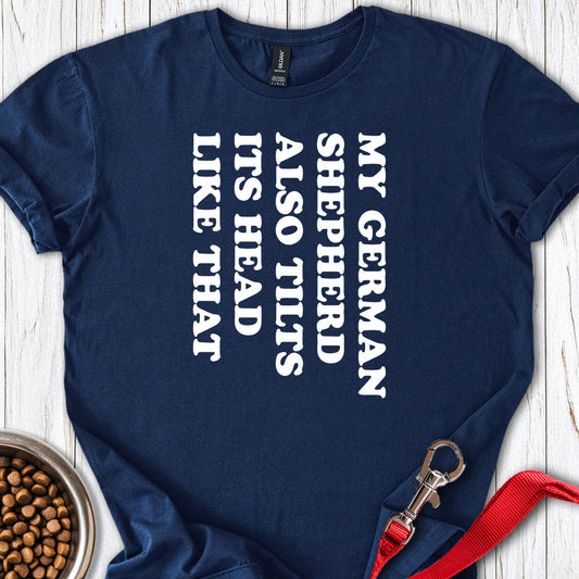 Tilt German Shepherd Navy