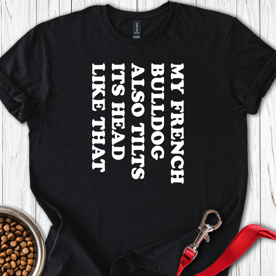 Tilt Head Frenchie Black