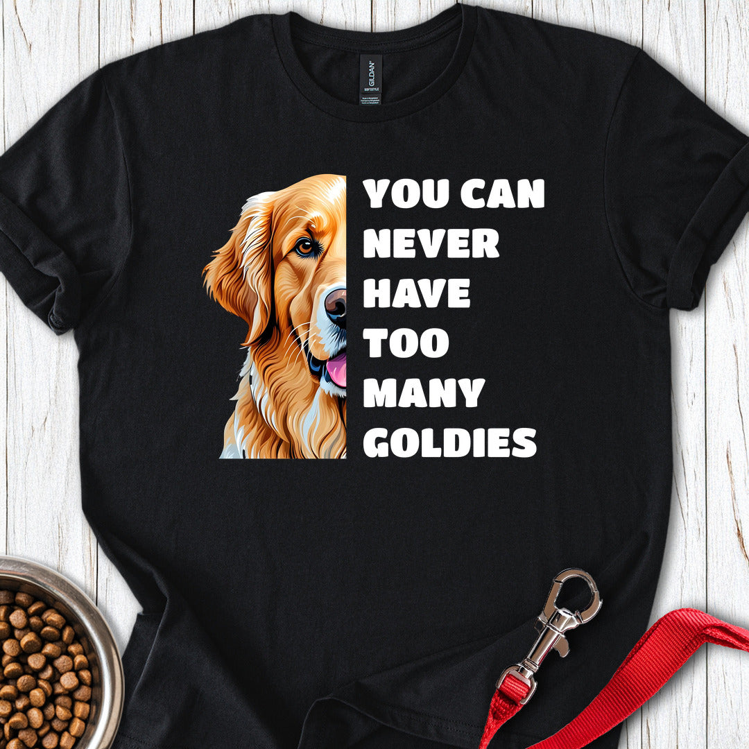 Too Many Goldies Black