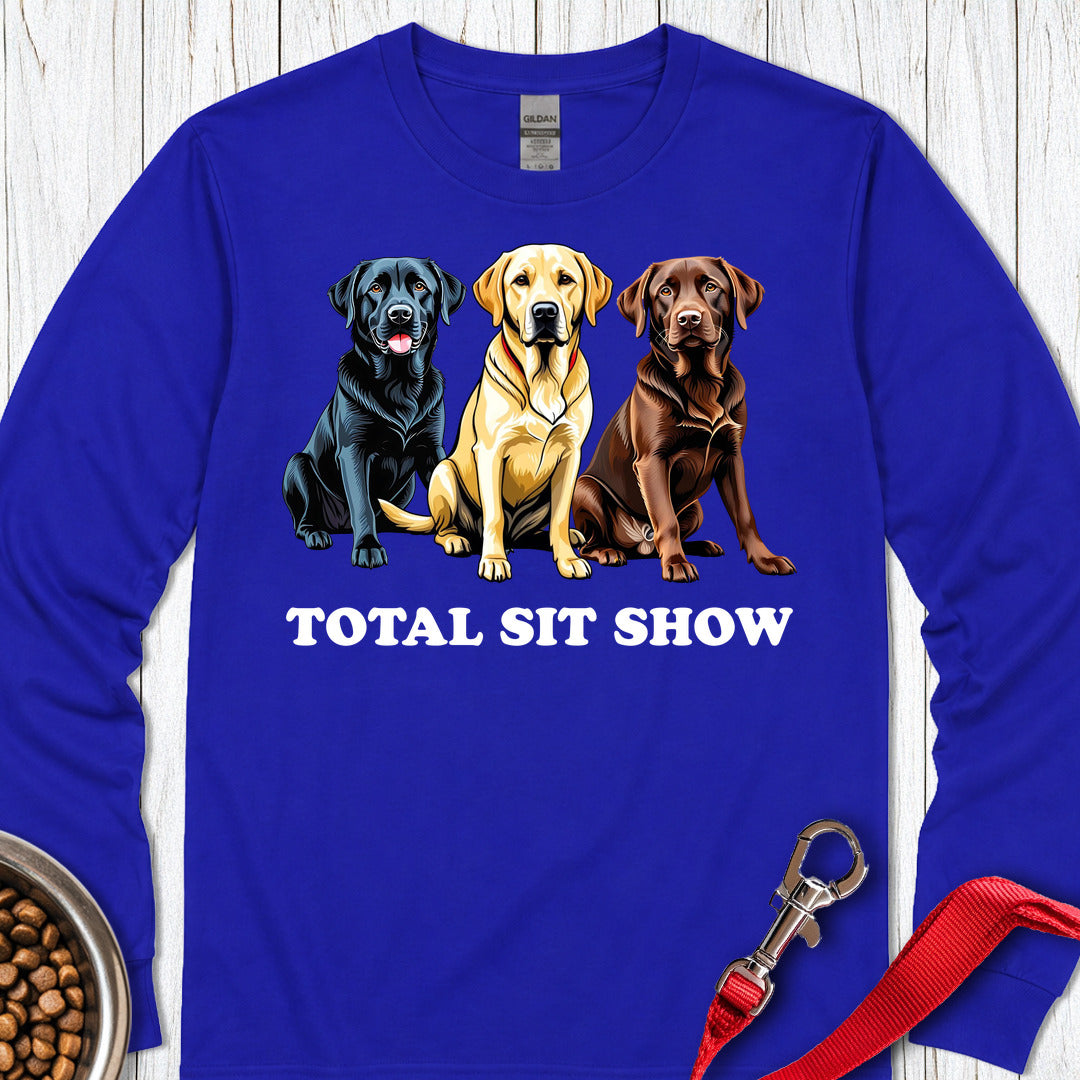 Total Sit Show Labrador Long Sleeve — Royal