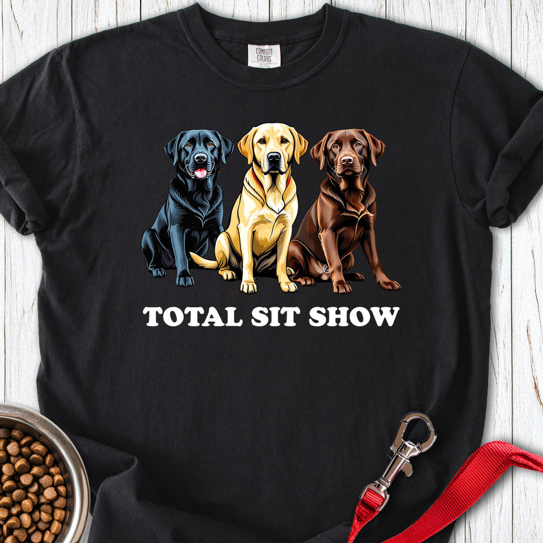 Total Sit Show Labrador Premium Tee Black