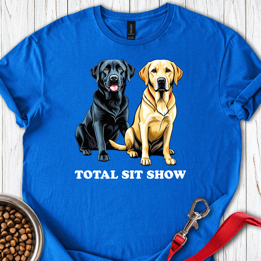 Total Sit Show Yellow & Black Lab Royal