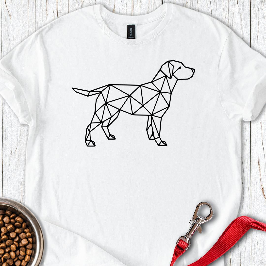 Trendy Geometrical Labrador White