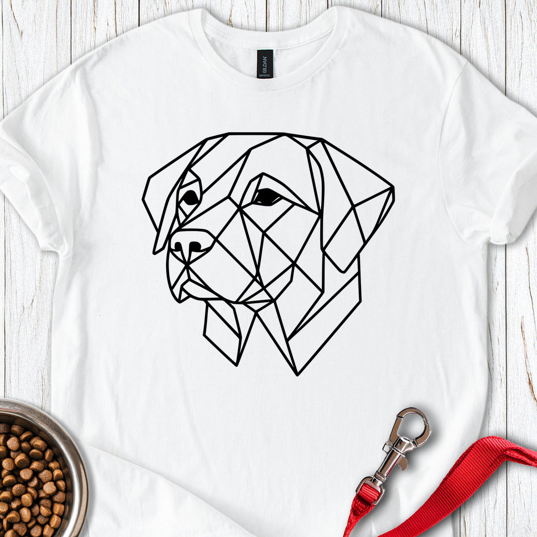 Trendy Geometrical Labrador White