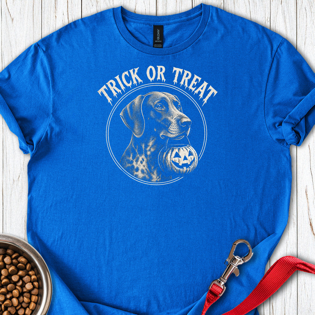 Trick or Treat German Shorthaired Pointer Halloween Royal