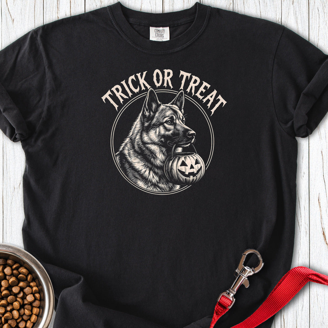 Trick Or Treat Premium Tee — Black
