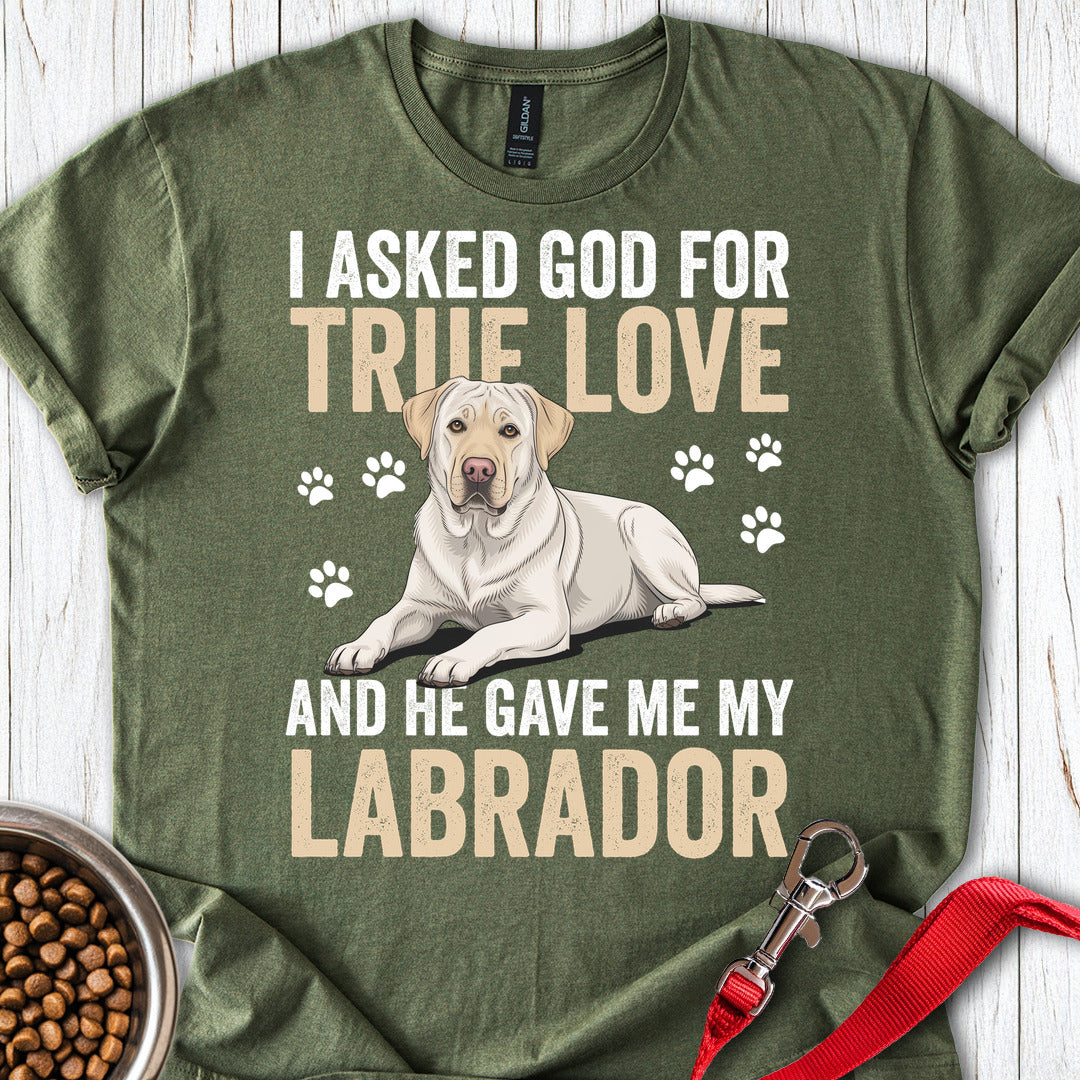 True Love Labrador Military Green