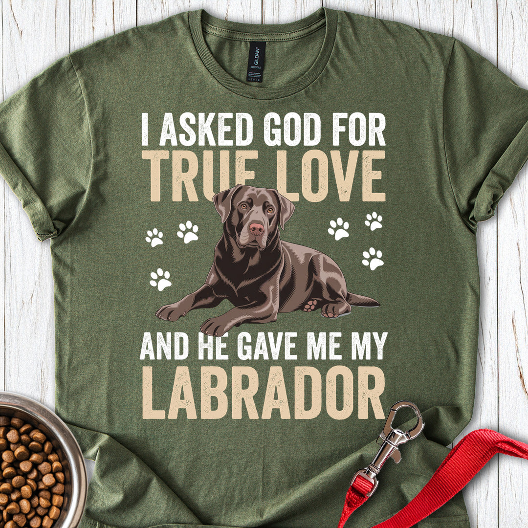 True Love Labrador Military Green