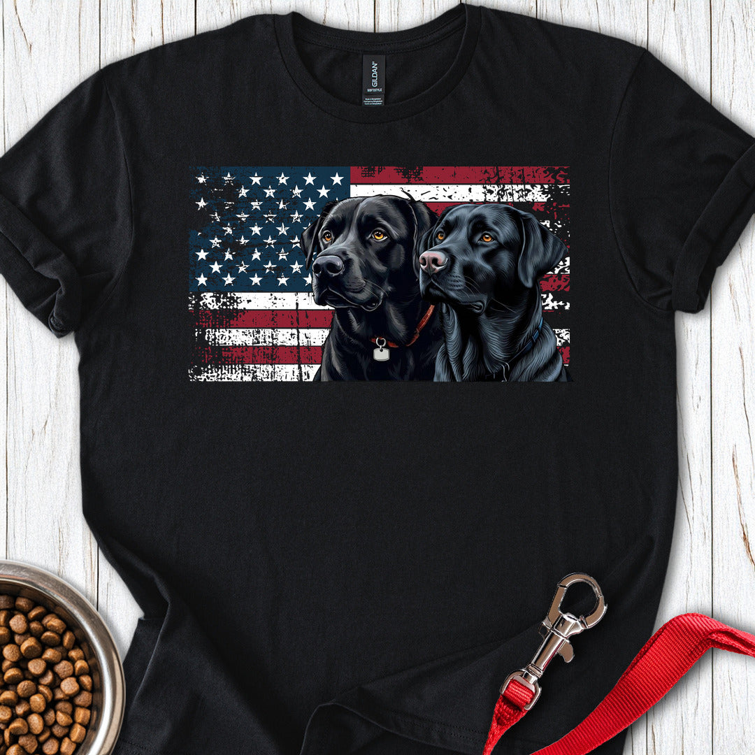 Two Black Labs USA Black