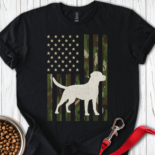 USA Labrador Hunting Camo Black