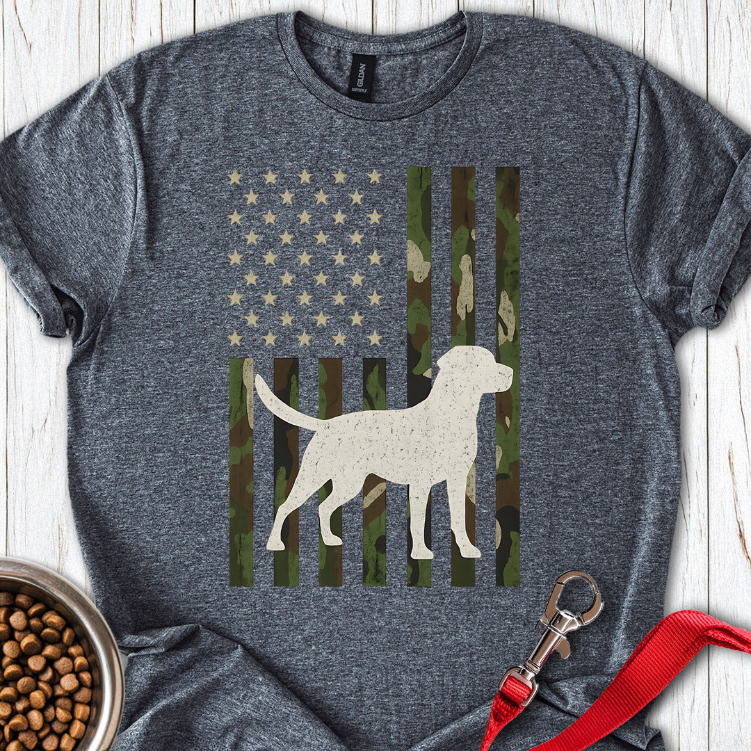 USA Labrador Hunting Camo Dark Heather