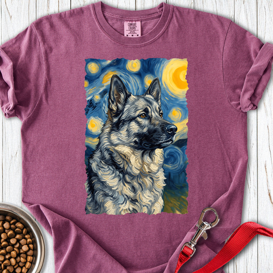 Van Gogh Premium Tee — Berry
