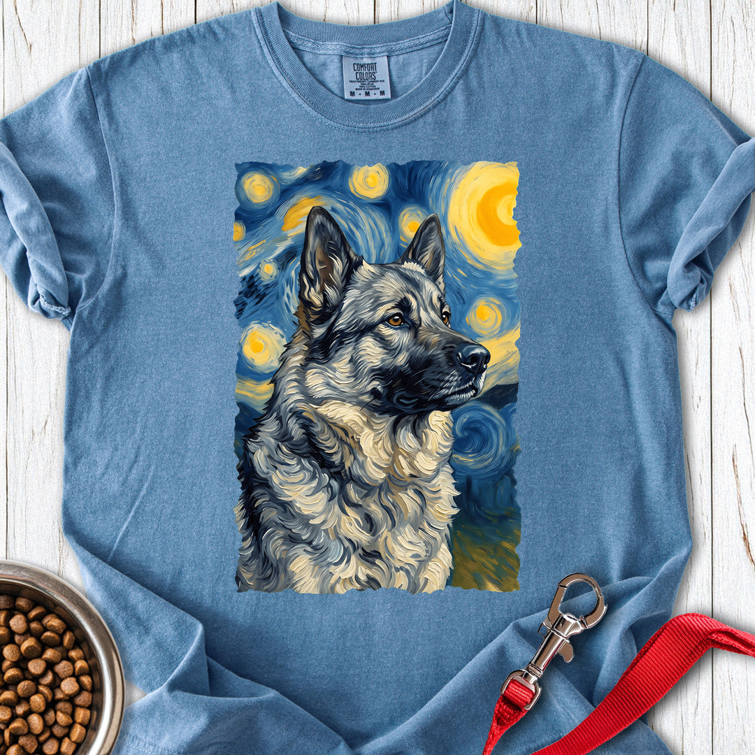 Van Gogh Premium Tee — Blue Jean